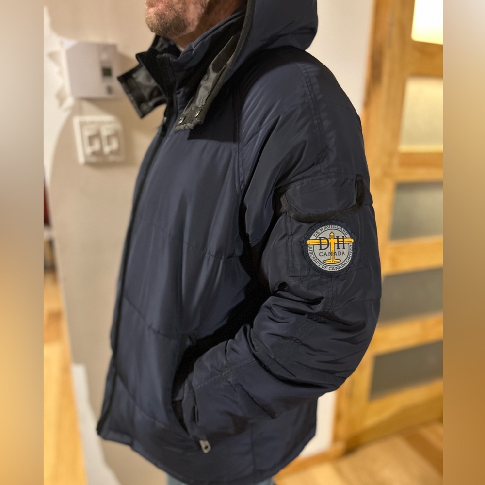 💫ESPRIT VTG Men’s Puffy Hooded Jacket